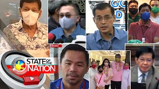 Pag-atras nina Pres. Duterte at Sen. Go sa kandidatura, binigyan ng komento... | SONA