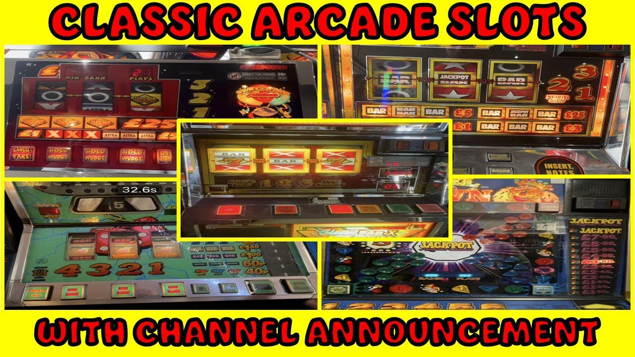 Webbers amusements and the Bright Spot arcade in Rhyl plus some classics from Blackpool Retro Slots 