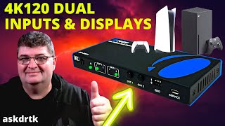 SOLVED! - 4K120 2x2 HDMI 2.1 MATRIX - OREI BK-202A - 2 INPUTS 2 DISPLAYS