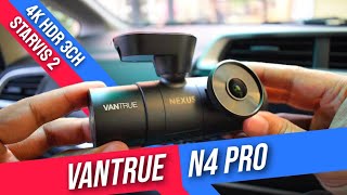 Vantrue N4 Pro 4K Starvis 2 Triple Channel Dashcam REVIEW: Practically Perfect! screenshot 4