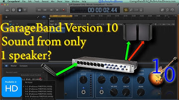 Fix Sound on 1 speaker - Minute GarageBand