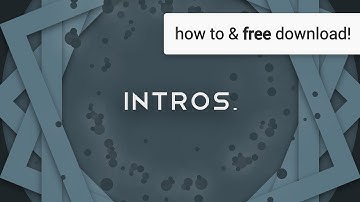 How To Make a YouTube Intro for Free + Free Template Downloads