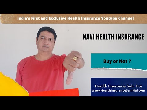 Navi Health Insurance.. Buy or Not? Small Review by Health Insurance Sahi Hai