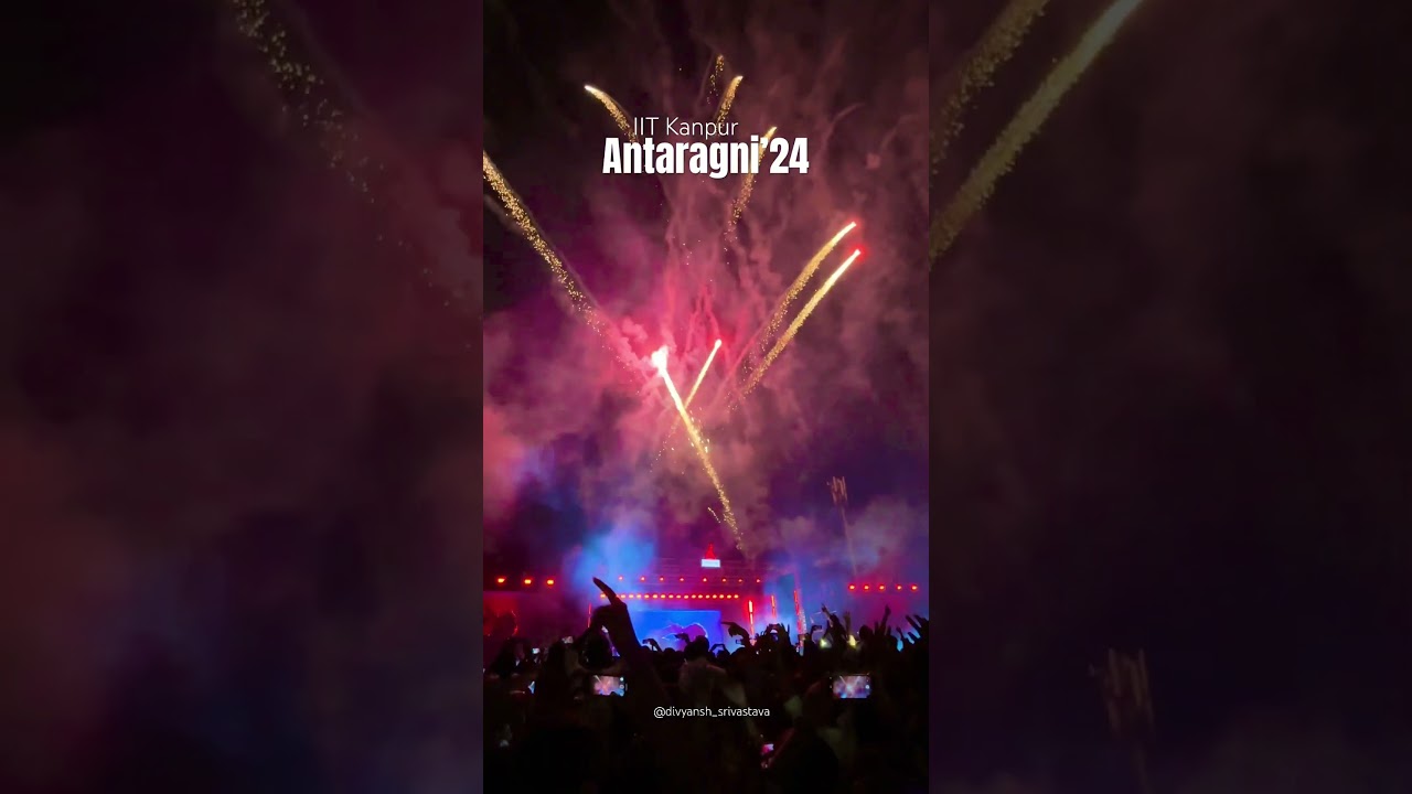 Badshah in IIT kanpur Antaragni fest 🔥 