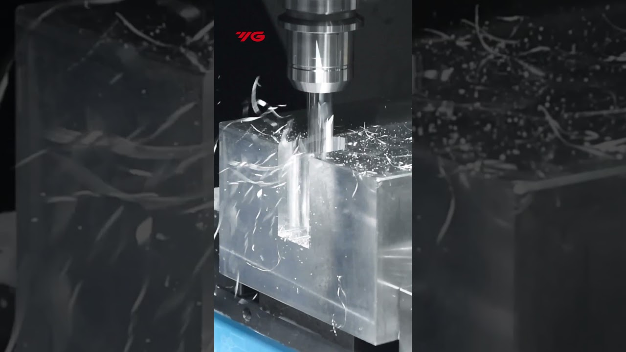 Deep Roughing with YG-1 milling solution. 