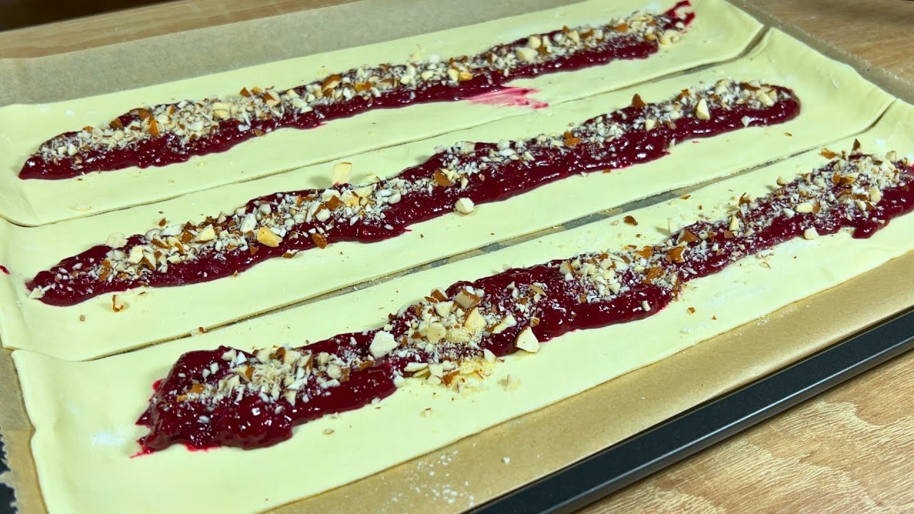 У вас есть слоеное тесто? Рецепт, который удивил всех!