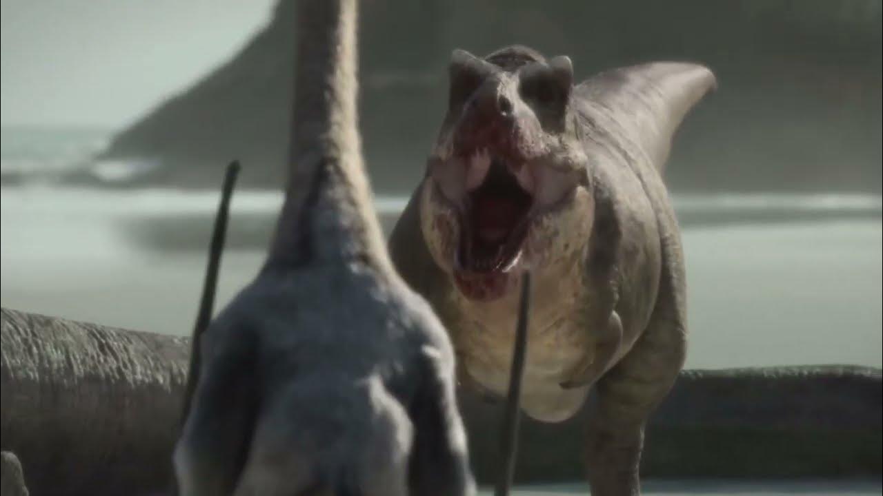 Tyrannosaurus Rex Vs Quetzalcoatlus Prehistoric Planet 2 - YouTube