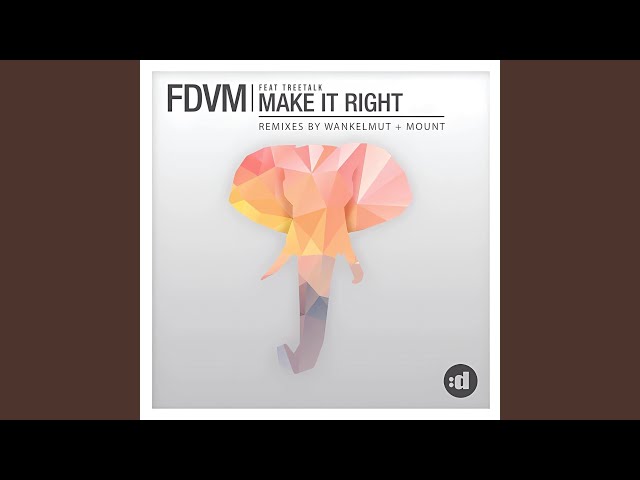 Make It Right (Wankelmut Remix)
