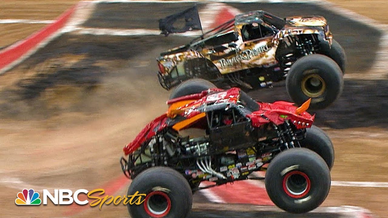 Monster Jam 2021 Houston 4 EXTENDED HIGHLIGHTS Motorsports on NBC