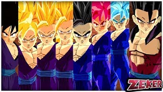 Teen Gohan All Transformations | Dragon Ball Z Budokai Tenkaichi 3