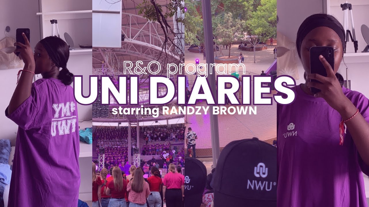 uni diaries 002: Orientation week/R&O program at NWU💜🦅
