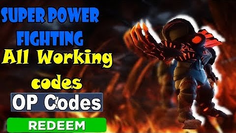 All Working Codes Of Super Power Fighting Simulator Codes (Oct 2020)