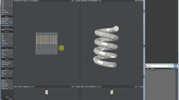 How to make a spring in Lightwave