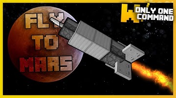 New Dimension in Minecraft: FLY TO MARS With Only One Command!