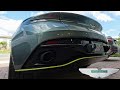 Aston Martin DB11 AMR V12 COLD startup exhaust