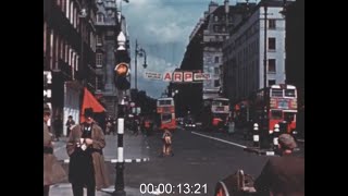 Amateur Colour Home Movie of Trip up the A1 in 1939 - Film 1000461