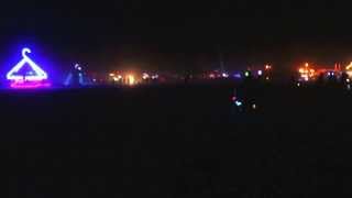 Burning Man 2013 - Wandering the playa at night on my squeaky bike