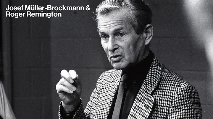 Roger Remington interview with Josef Müller-Brockmann.