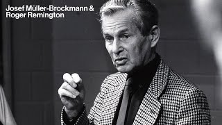 Roger Remington interview with Josef Müller-Brockmann.