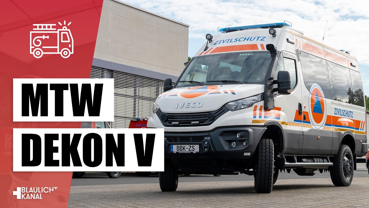 MTW Fü Dekon V neu im Einsatz 🚨 | Fahrzeugvorstellung & Ausstattung (BBK)