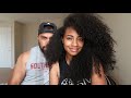 HUSBAND Does Natural Hair Quiz | Curly Hair Terms