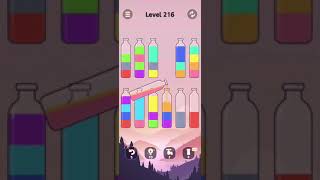 SortPuz 3D Level 216 Walkthrough Solution iOS/Android
