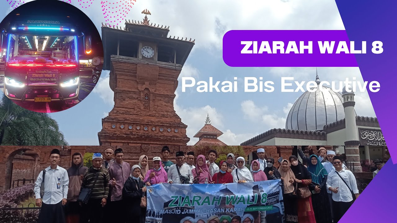 Ziarah Wali 8 || Pakai Bis Mungil Full Aksesoris