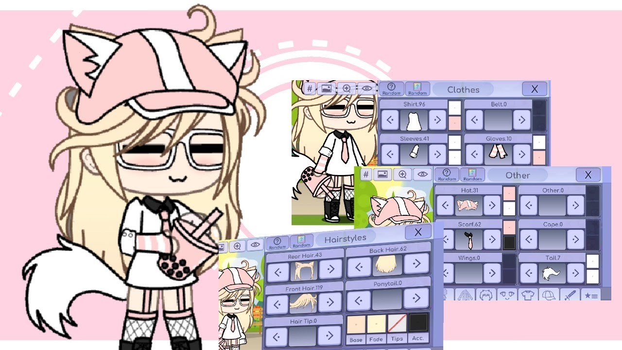 Gacha Club E -girl Aesthetic Outfits Ideas For Girls {gcmv}