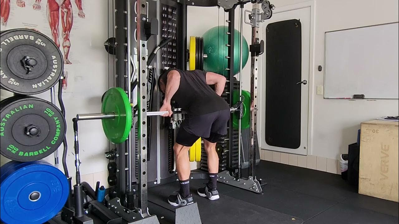 Smith Machine Bent Over Row YouTube