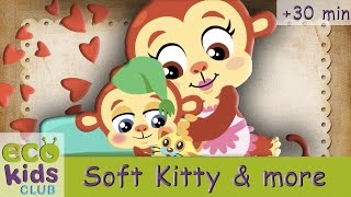 Soft Kitty, Warm Kitty + more from EcoKids Club - Children Nursery Rhyme - Kids Songs screenshot 4