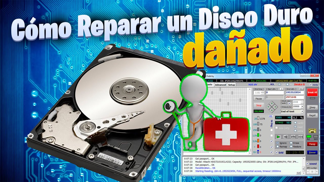 Aumentar beneficioso Instalación How to Repair a Damaged Hard Drive✓ External or Internal Victory HDD SSD  2022 - YouTube