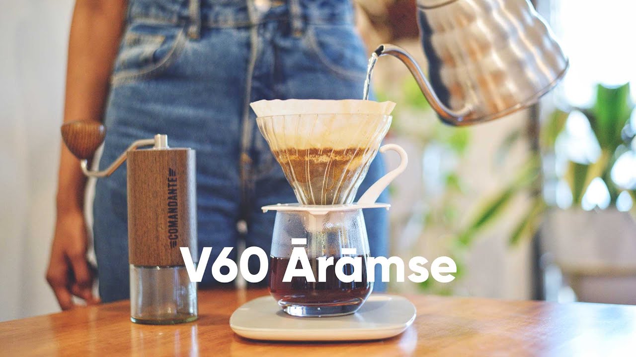 V60 Aramse The Mindful Brew (James Hoffmann Method) YouTube