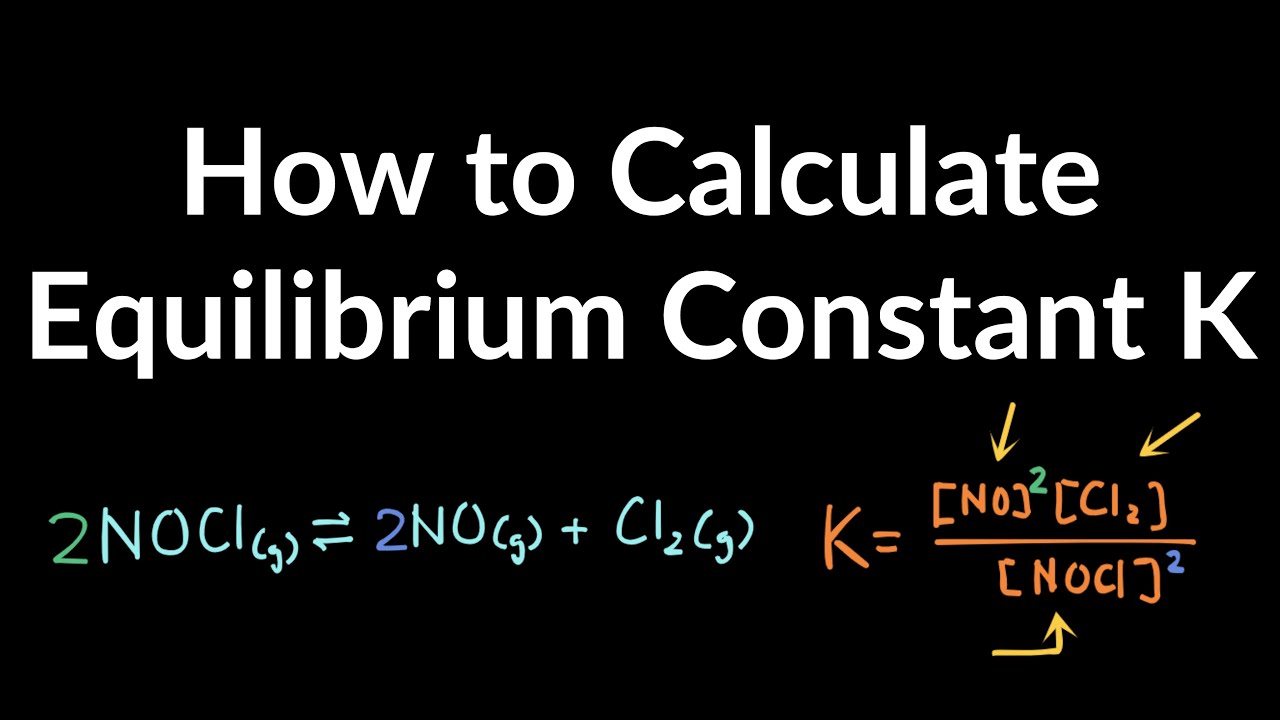 equilibrium constant homework