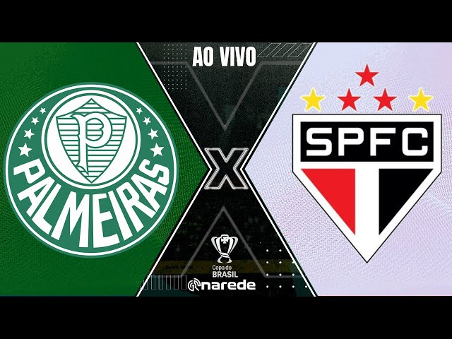 Assista ao jogo Palmeiras x São Paulo de hoje (14/7) pela Copa do Brasil