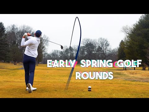 Early Spring Golf Rounds - YouTube