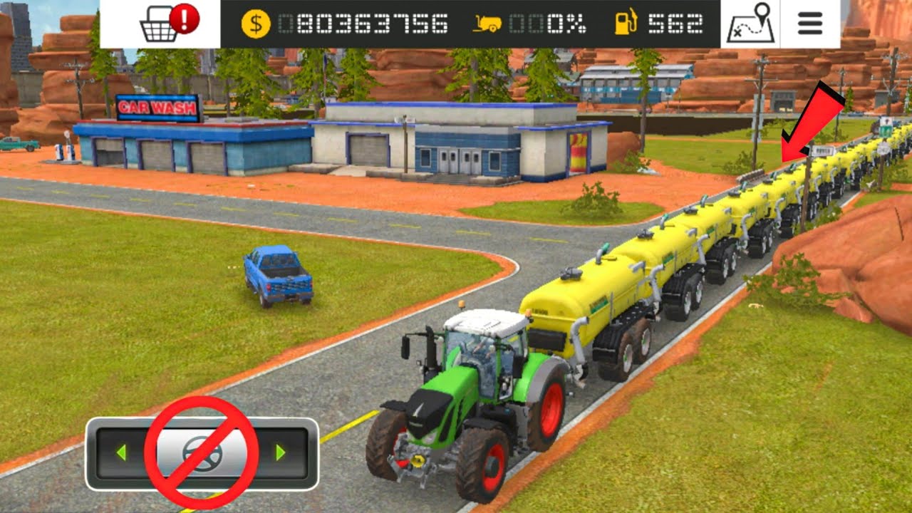 Farming simulator 18 | Tractor Pulling Fertilizer Tanker Train FS18 Multiplayer 