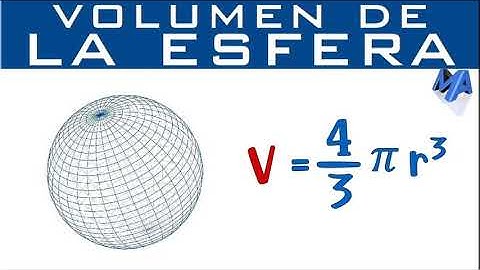 Volumen de una esfera (MATLAB)