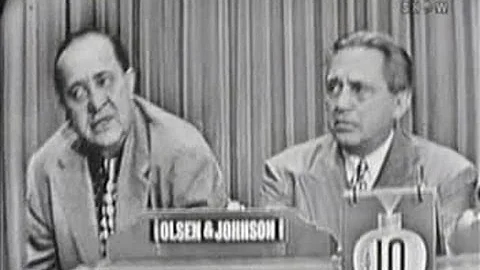 What's My Line? - Olsen and Johnson (Jun 21, 1953)