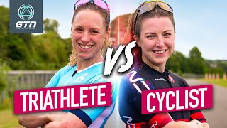 Triathlete VS Cyclist | Will Heather Beat Manon In A Duathlon?