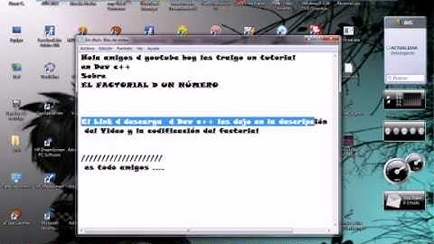 Factorial de un número en Dev C.avi