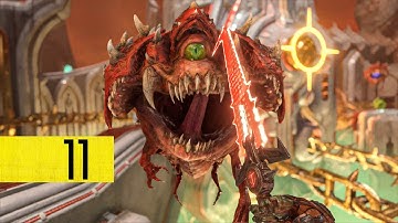 Doom Eternal — Walkthrough 4K (With Cheats) #11 — Nekravol - Part 2