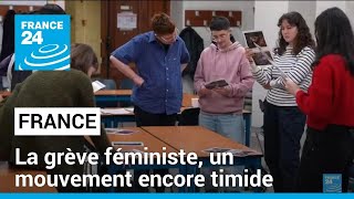 France : la grève féministe, un mouvement encore timide face aux exemples étrangers • FRANCE 24