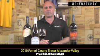 Ferrari carano summer drinking- sienna & fume blanc