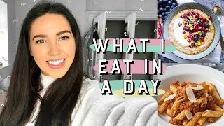 WHAT I EAT IN A DAY