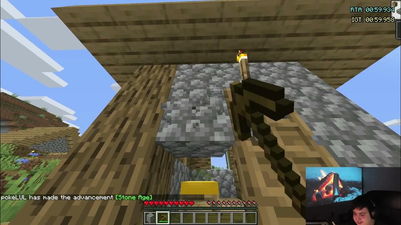 pokelawls gets his first minecraft PB ever w/ k4yfour 12/4/2022