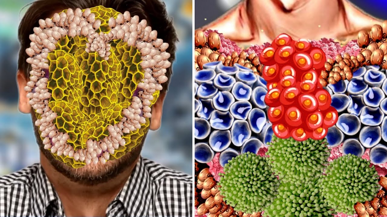 ASMR Remove dog tick, Maggot, pimple from infected Face ASMR