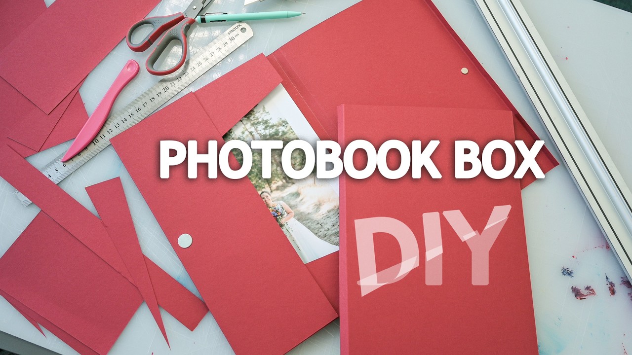 DIY Photo Book Box | Easy Tutorial for Albums, Cards & Gifts