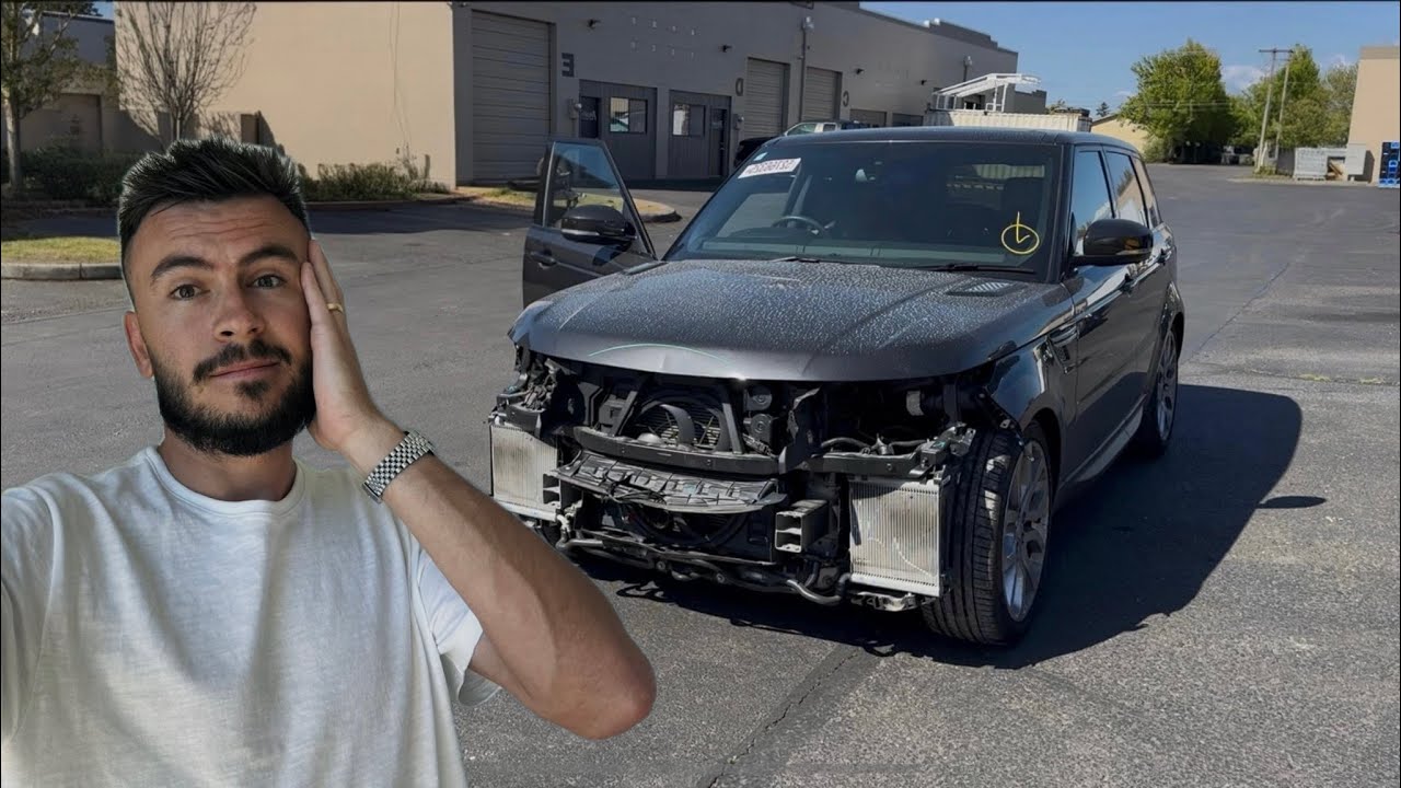 Я КУПИЛ РАЗБИТЫЙ RANGE ROVER С НАДДУВОМ И ПОПЫТАЛСЯ ЕГО ВОССТАНОВИТЬ