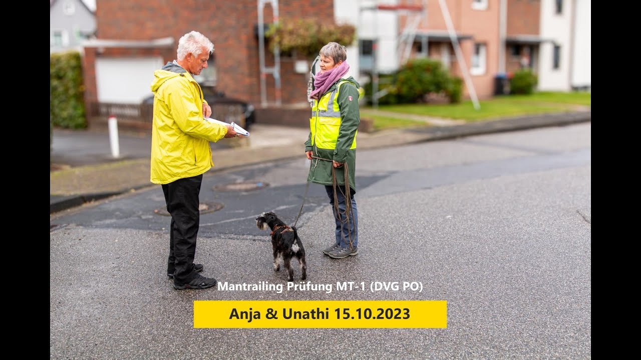 DVG Mantrailing Prüfung MT-1