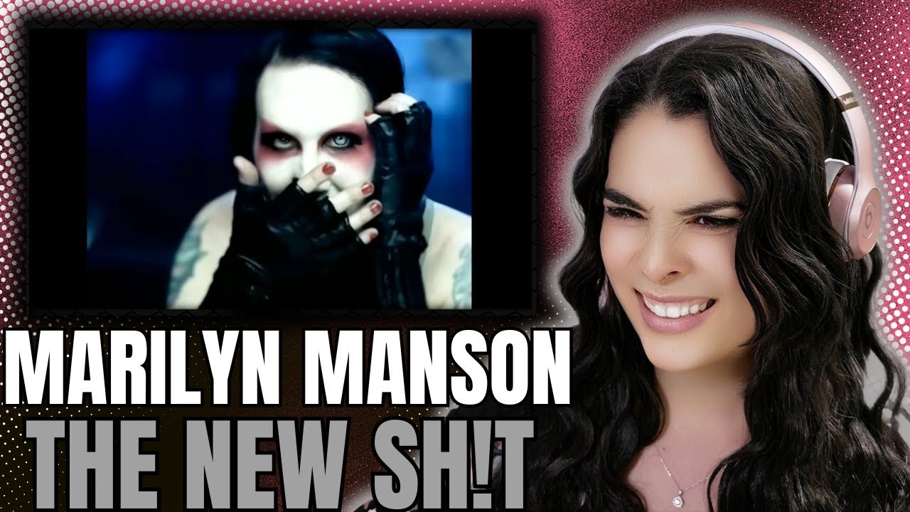 Marilyn Manson This Is The New Shit Reaction 🖤 He’s a Master of Shock!